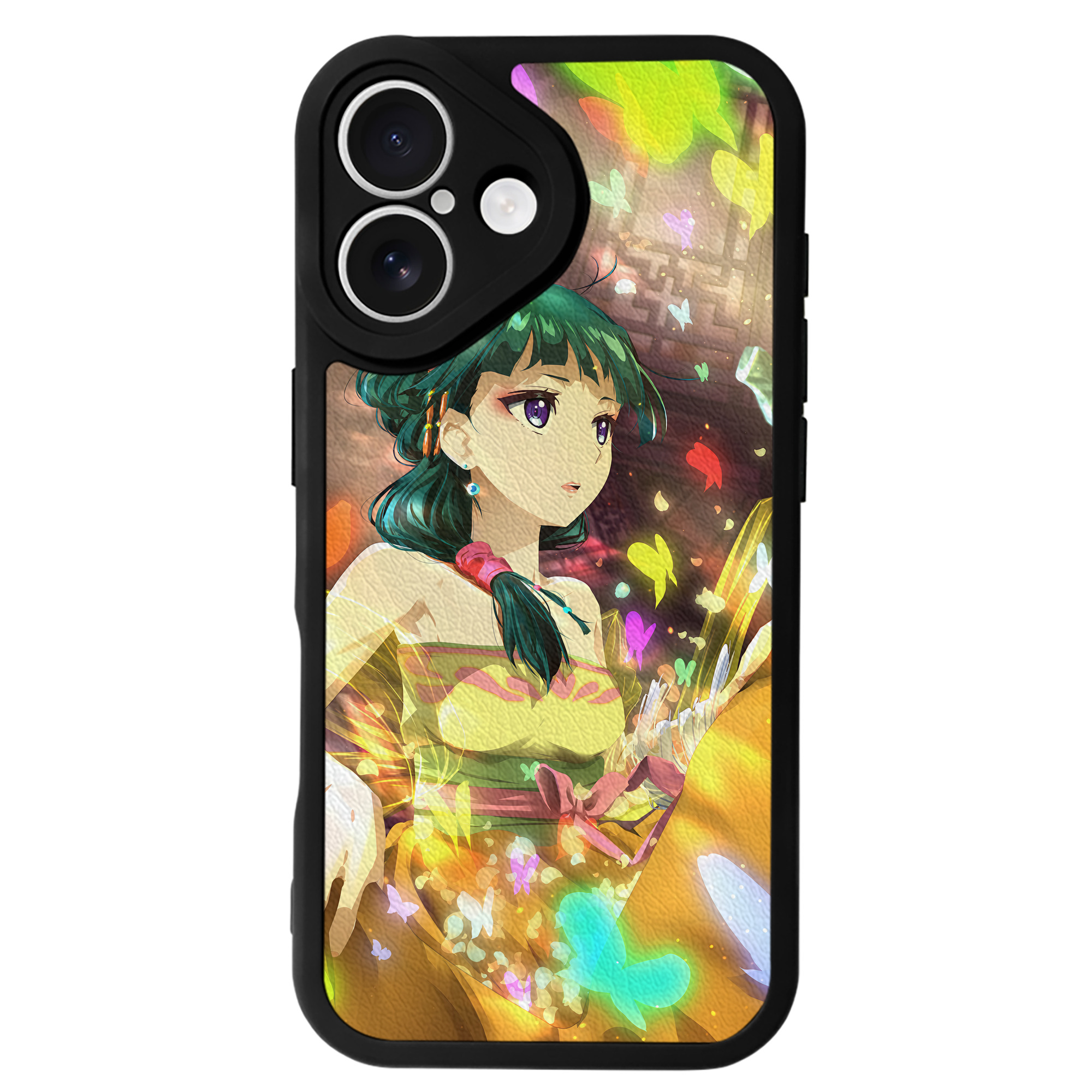 （画像用） 薬屋のひとりごと The Apothecary Diaries 【iPhone 16シリーズ対応】シリコンスマホケース（レザー調） 材質：シリコン